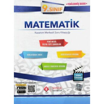 Sonuç 9. Sınıf Matematik Kazanım Merkezli Soru Kitapçığı Kolektıf