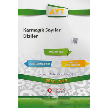 Sonuç Ayt Karmaşık Sayılar Diziler Kazanım Merkezli Soru Kitapçığı (Yeni) Kolektif