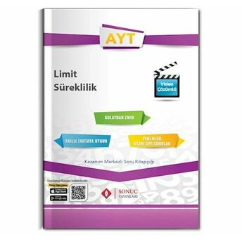 Sonuç Ayt Limit Süreklilik Kazanım Merkezli Soru Kitapıçğı (Yeni) Kolektif