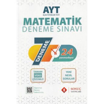 Sonuç Ayt Matematik Özel 7 Deneme