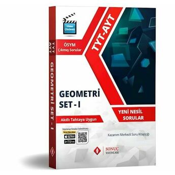 Sonuç Tyt - Ayt Geometri Set 1 Ösym Çıkmış Sorular (Yeni) Kolektif