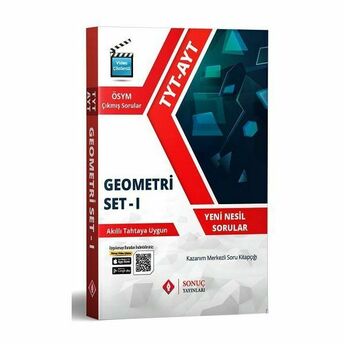 Sonuç Tyt-Ayt Geometri Set I Kazanım Merkezli Soru Kitapçığı (Yeni) Kolektif