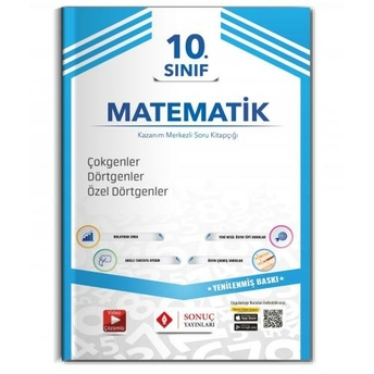 Sonuç Yayınları 10. Sınıf Matematik Çokgenler Dörtgen Özel Dörtgenler Komisyon