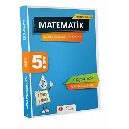 Sonuç Yayınları 5. Sınıf Matematik Kazanım Merkezli Soru Bankası