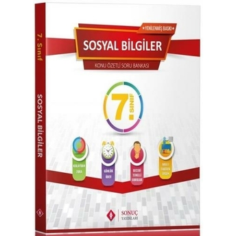 Sonuç Yayınları 7.Sınıf Sosyal Bilgiler Modüler Set 2021-2022 Komisyon