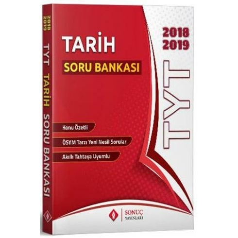 Sonuç Yayınları Tyt Tarih Soru Bankası