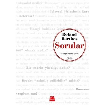 Sorular Roland Barthes