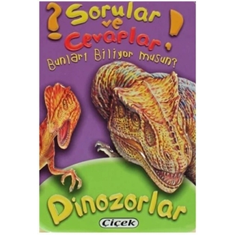 Sorular Ve Cevaplar Kart Dinozorlar Kolektif