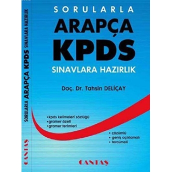 Sorularla Arapça Kpds Sınavlara Hazırlık Tahsin Deliçay