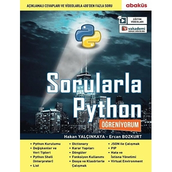 Sorularla Python (Eğitim Videolu) Ercan Bozkurt - Hakan Yalçınkaya