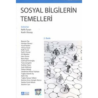 Sosyal Bilgilerin Temelleri (Editör:refik Turan) Kolektif