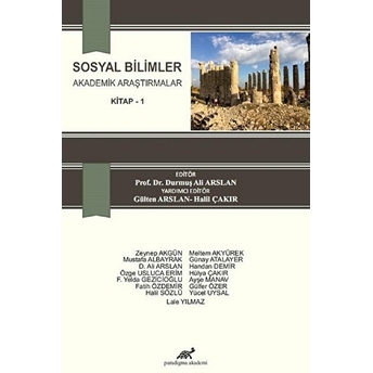 Sosyal Bilimler Akademik Araştırmalar 1 Kolektif