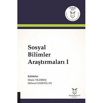 Sosyal Bilimler Araştırmaları 1