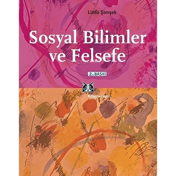 Sosyal Bilimler Ve Felsefe Lütfü Şimşek