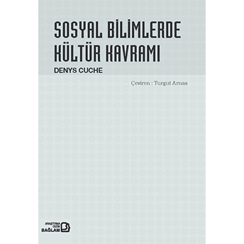 Sosyal Bilimlerde Kültür Kavramı Denys Cuche