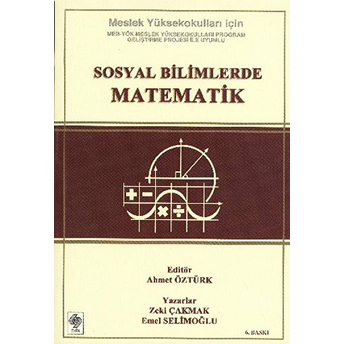 Sosyal Bilimlerde Matematik Prof. Dr. Ahmet Öztürk