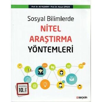 Sosyal Bilimlerde Nitel Araştırma Yöntemleri Ali Yıldırım - Hasan Şimşek