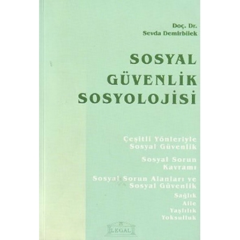 Sosyal Güvenlik Sosyolojisi Sevda Demirbilek