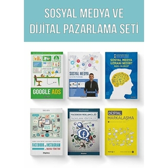 Sosyal Medya Ve Dijital Pazarlama Seti (6 Kitap) - Mürsel Ferhat Sağlam