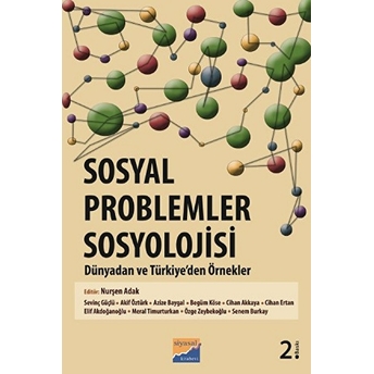 Sosyal Problemler Sosyolojisi Arif Öztürk