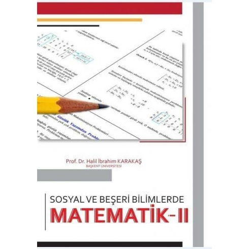 Sosyal Ve Beşeri Bilimlerde Matematik - 2