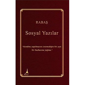 Sosyal Yazılar Rabaş