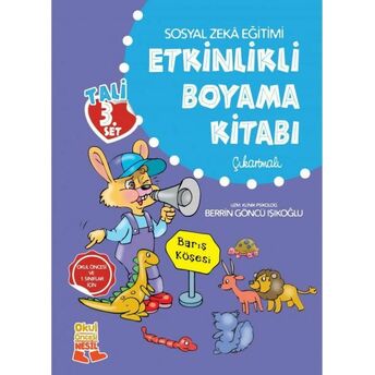 Sosyal Zekâ Eğitimi Etkinlikli Boyama Kitabı Berrin Göncü Işıkoğlu