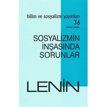 Sosyalizmin Inşasında Sorunlar