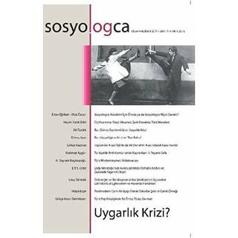 Sosyologca Dergisi Sayı: 1