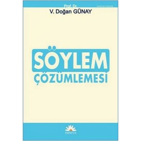 Söylem Çözümlemesi - V. Doğan Günay