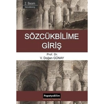 Sözcükbilime Giriş (2. Basım) Doğan Günay (Prof. Dr.)