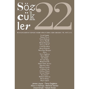 Sözcükler Dergisi Sayı: 22 Kasım - Aralık 2009 Kolektif