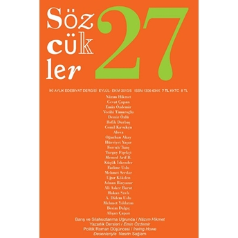 Sözcükler Dergisi Sayı: 27 Eylül - Ekim 2010 Kolektif