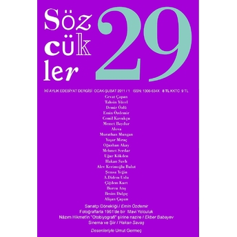 Sözcükler Dergisi Sayı: 29 Ocak - Şubat 2011 Kolektif