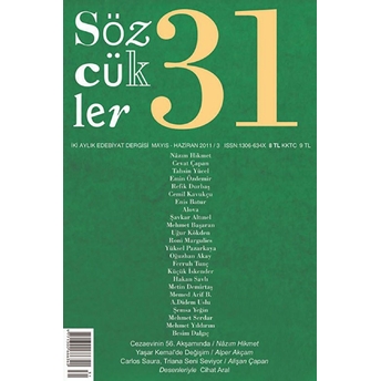 Sözcükler Dergisi Sayı: 31 Mayıs - Haziran 2011 Kolektif