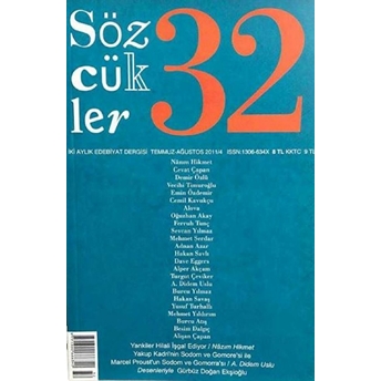 Sözcükler Dergisi Sayı: 32 Temmuz - Ağustos 2011 Kolektif