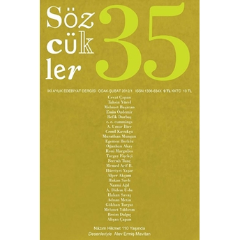 Sözcükler Dergisi Sayı: 35 Ocak - Şubat 2012 Kolektif