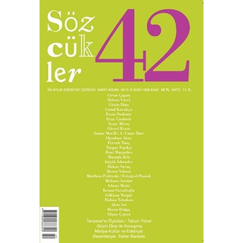 Sözcükler Dergisi Sayı: 42 Mart - Nisan 2013 Kolektif