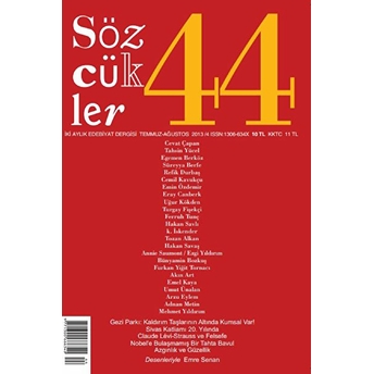 Sözcükler Dergisi Sayı: 44 Temmuz - Ağustos 2013 Kolektif