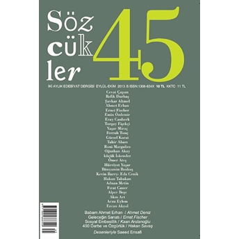 Sözcükler Dergisi Sayı: 45 Eylül - Ekim 2013 Kolektif