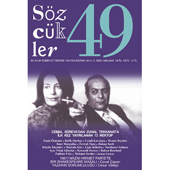 Sözcükler Dergisi Sayı: 49 / Mayıs-Haziran 2014 Kolektif