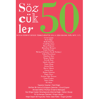 Sözcükler Dergisi Sayı: 50 / Temmuz-Ağustos 2014 Kolektif