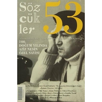 Sözcükler Dergisi Sayı: 53 / Ocak-Şubat 2015 Kolektif