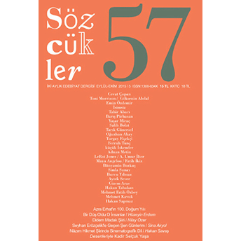 Sözcükler Dergisi Sayı : 57 (Eylül-Ekim 2015) Kolektif