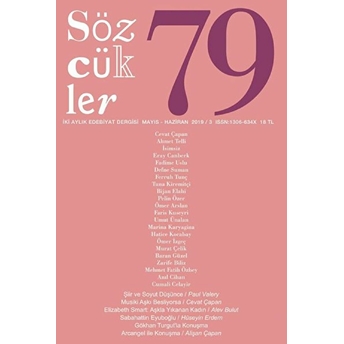 Sözcükler Dergisi Sayı: 79 Mayıs - Haziran 2019 Kolektif