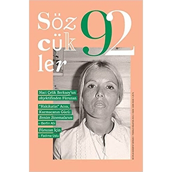 Sözcükler Dergisi Sayı: 92 Temmuz - Ağustos 2021 Kolektif