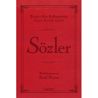 Sözler (Ciltli, Büyük Boy, 2 Renk) Bediüzzaman Said Nursi