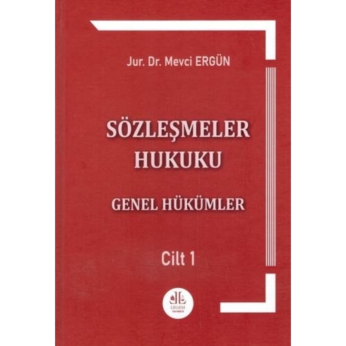 Sözleşmeler Hukuku Genel Hükümler 2 Cilt Mevci Ergün