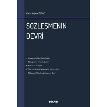 Sözleşmenin Devri Gizem Yağmur Yılmaz