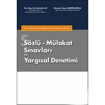 Sözlü Mülakat Sınavları Ve Yargısal Denetimi-Mustafa Yaşar Demircioğlu